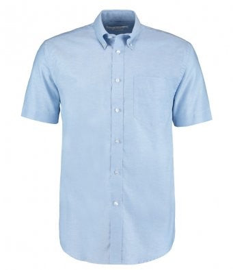 Kustom Kit K350 Short Sleeve Oxford Polycotton Shirt