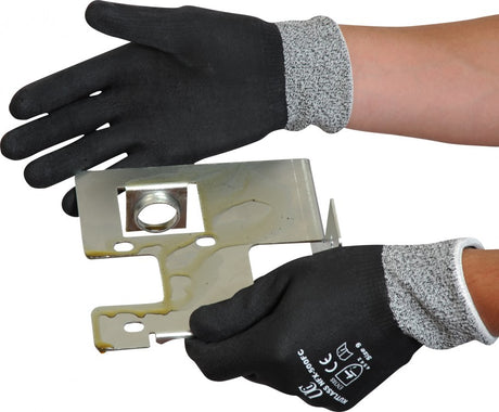 Kutlass NFX500FC Gloves Cut Resistant Level 5 Nitrile Coated