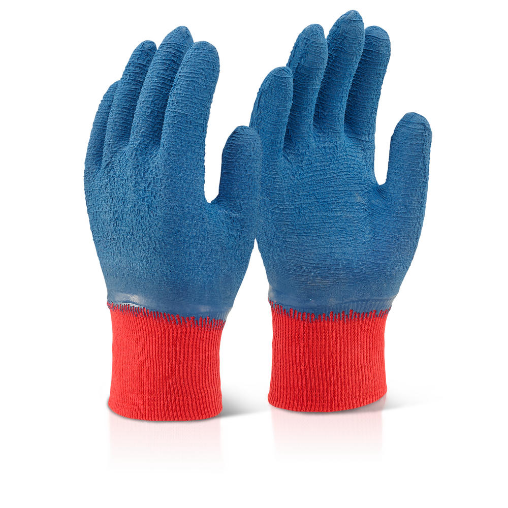 Beeswift Click LFCGGBL Multipurpose Latex Gripper Gloves (3.1.2.1)