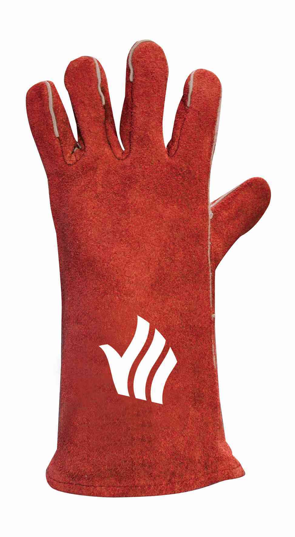 Polyco Weldmaster Red Leather Thermal & Welding Applications Gauntlet Size 10