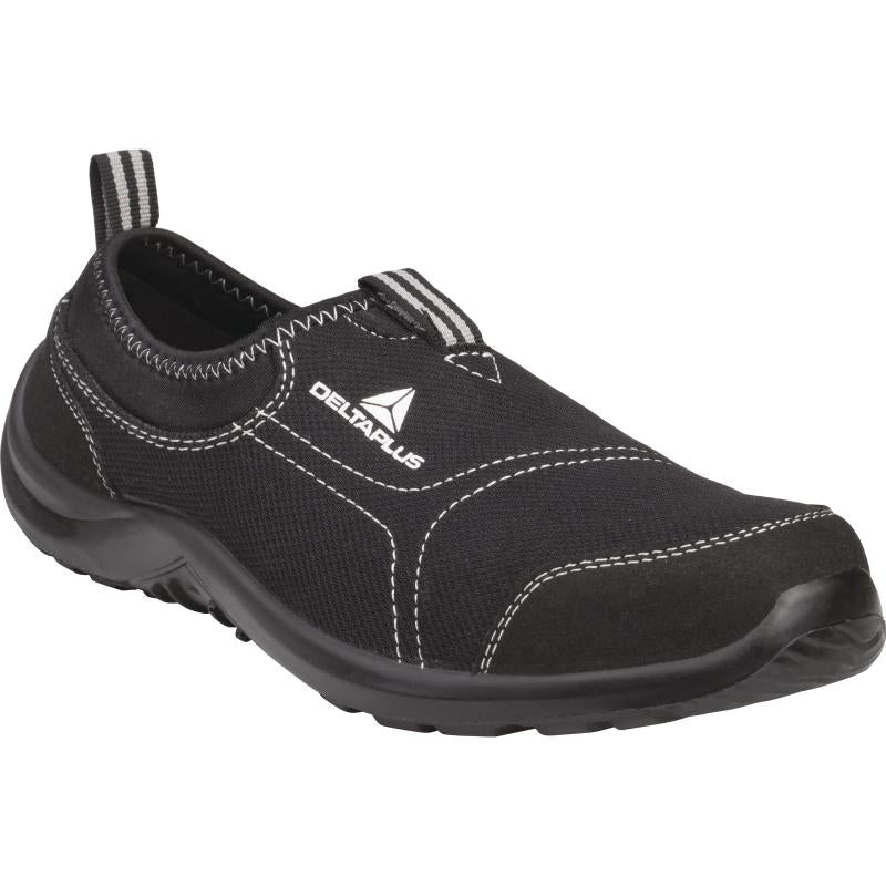 Delta Plus Miami Unisex Slip-On Safety Shoes S1-P SRC Black