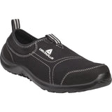 Delta Plus Miami Unisex Slip-On Safety Shoes S1-P SRC Black