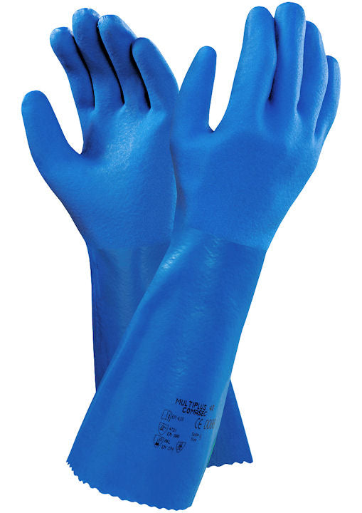 Marigold Multiplus 35Cm F/C Blue Gauntlet Glove