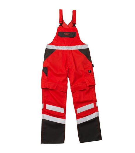 Mascot 09069-860 Melgaco High-Visibility Bib & Brace Two Tone Trousers, Size - Medium