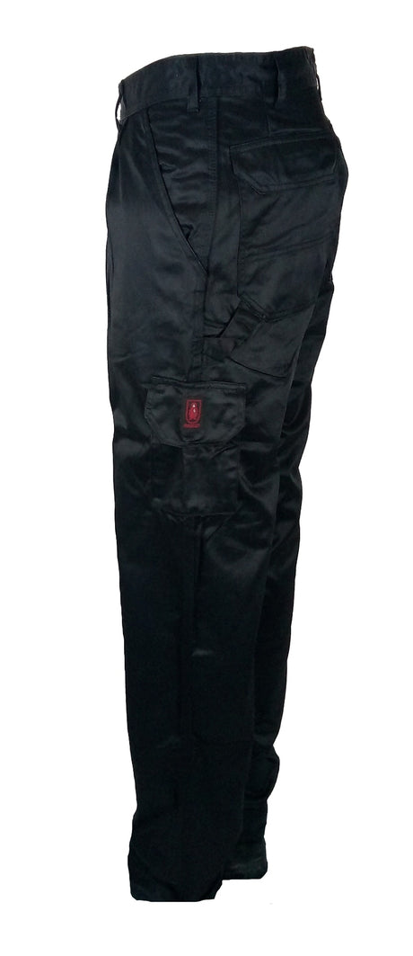 Mascot San Bernadino Men Work Trousers Water-Repellent Pants Size 42 Tall Black