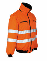 Mascot Innsbruck Water-repellent Orange Hi-Vis Pilot Jacket 00520-660-14