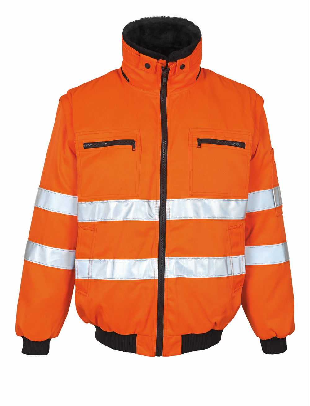 Mascot Innsbruck Water-repellent Orange Hi-Vis Pilot Jacket 00520-660-14