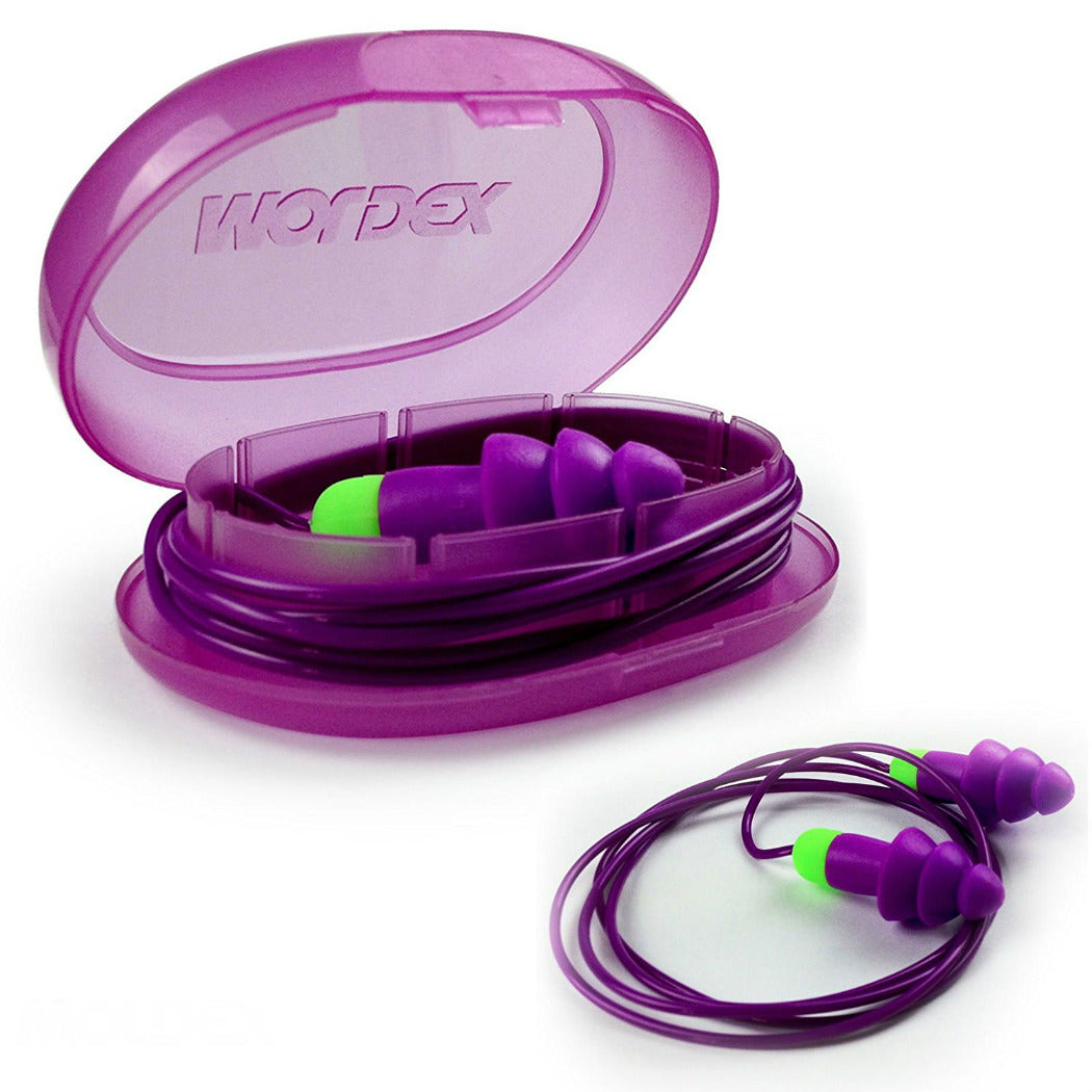 Moldex 6401 Rockets Corded Earplugs Reusable SNR=30dB Pack of 50