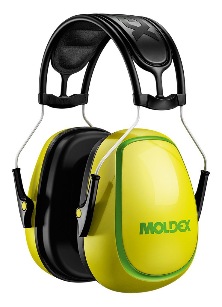 Moldex 6110 Low Profile M4 Yellow Earmuffs SNR 30 dB