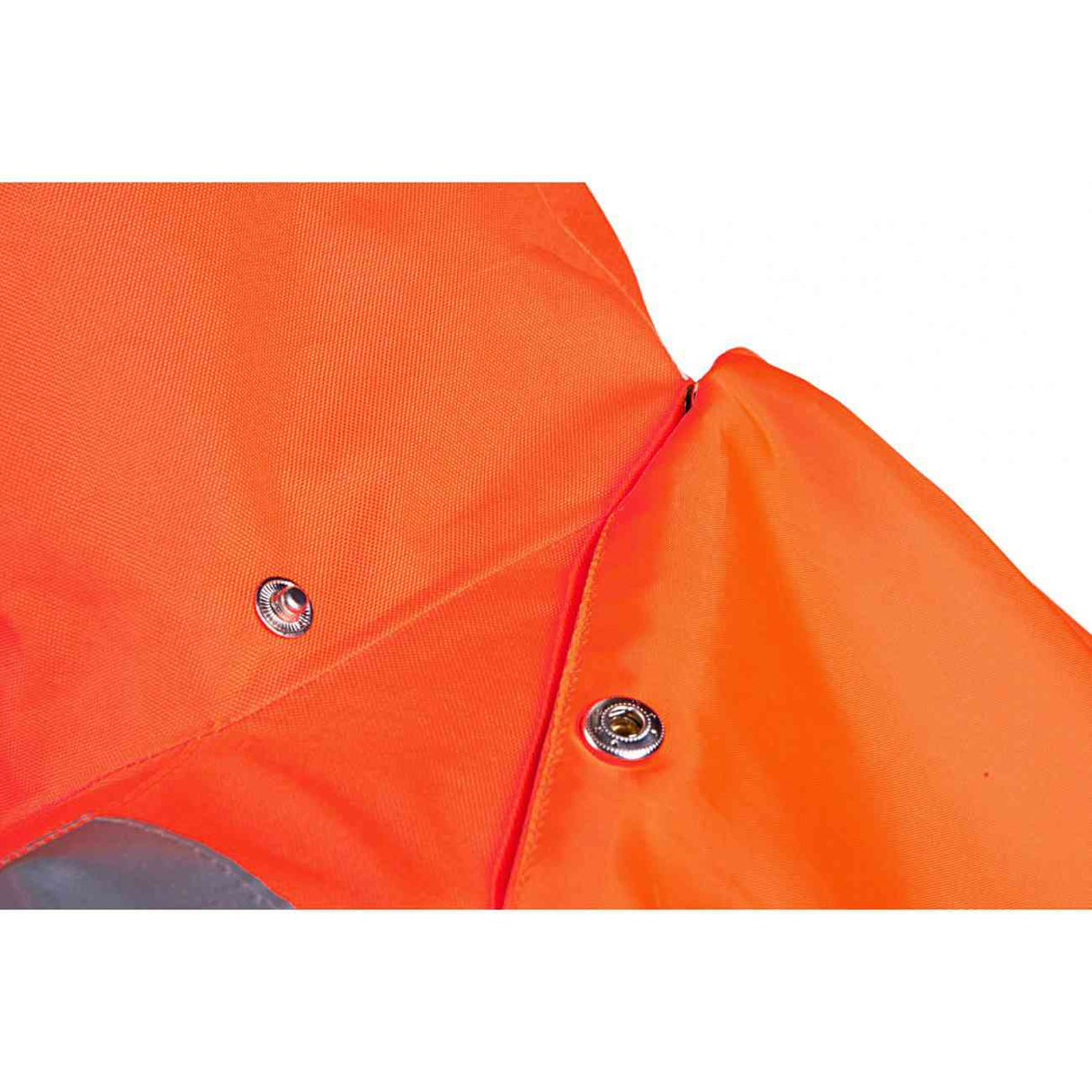 Sioen Monoco Hi-Vis Waterproof PU Coating Breathable Rain Jacket, Size - Large