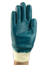 Marigold Industrial Nitrotough N250B Nitrile Full Coated Work Gloves, Size - 7