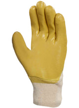 Ansell Nitrotough N250Y Nitrile Full Coated Cotton Liner Work Gloves