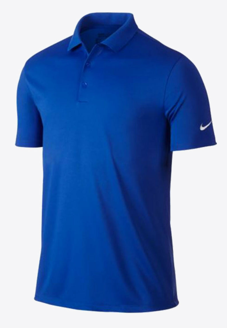 Nike N202 Short Sleeve Royal Blue Men Polo Shirt