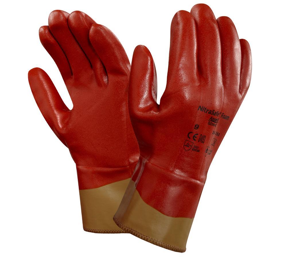 Ansell 28-360 Nitrasafe® Work Gloves Cut Resistant Nitrile Full Coating