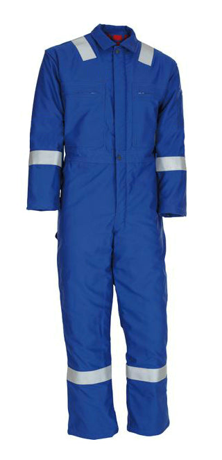 Nomex Comfort 3A FR Insulated Arc Flash Protection Coverall Flame Retardant Royal Blue