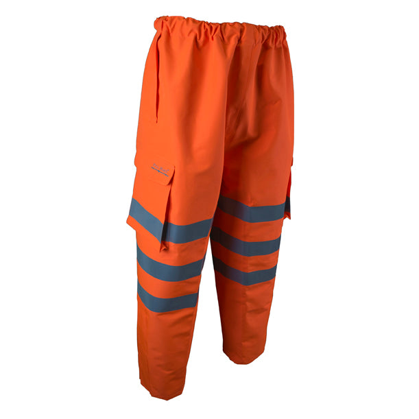 Orbit Black Knight THOR2 Hi-Vis Breathable Waterproof Rail Over Trouser HVTRBCT