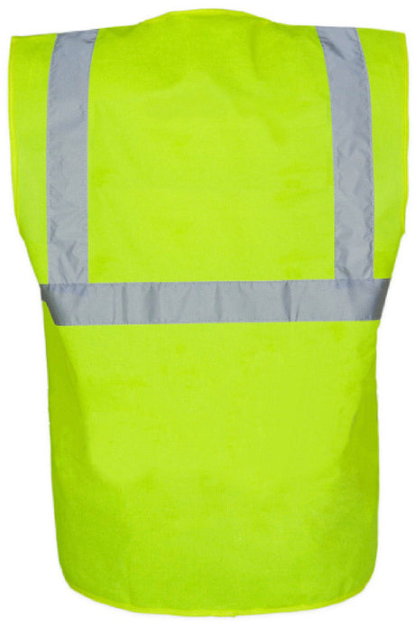 Orbit International HVW02 Yellow Hi Vis Reflective Vest Waistcoat Size M