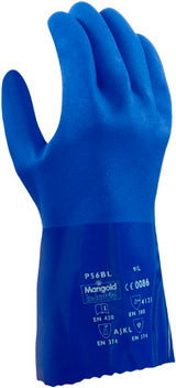 Ansell Versatouch 23-200 PVC Supported Chemical Resistant Gauntlet, Size - Large