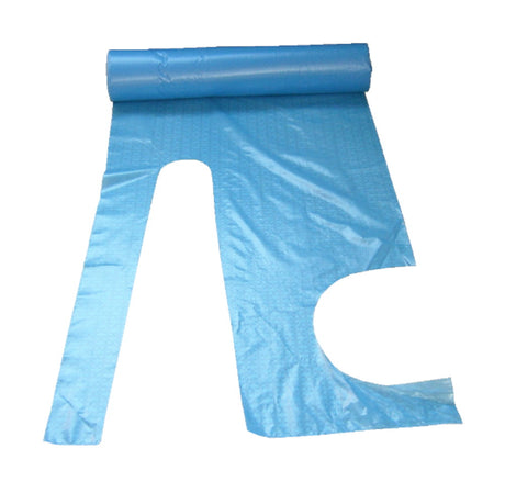 Jodal PH155 Roll of 200 Disposable Aprons Polythene Blue 40" x 26"