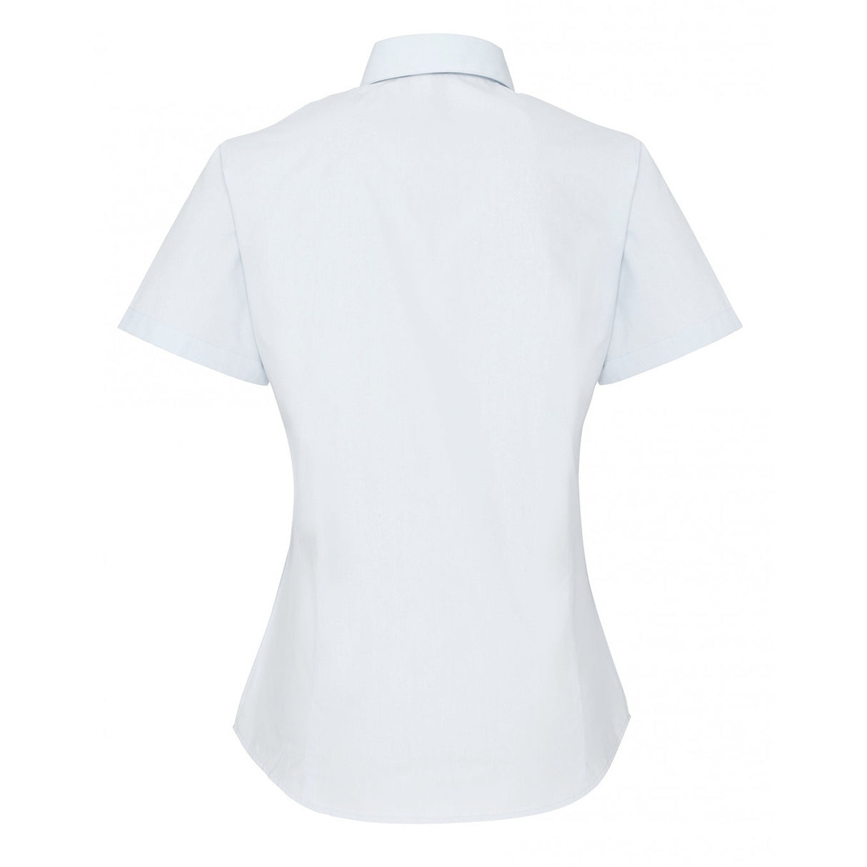 Disley BH05 Women's Classic Open Collar Blouse White, Size - 12