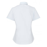 Disley BH05 Women's Classic Open Collar Blouse White, Size - 12