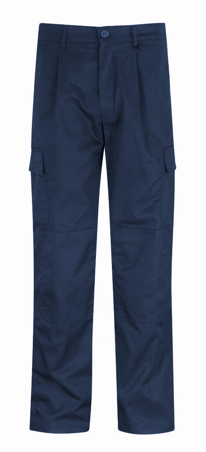 Orbit Poly-Cotton PC305CT Combat Style Knee Pads Pockets Work Trouser 305gsm Navy