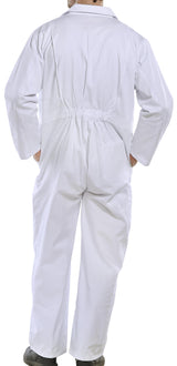 Beeswift Click PCBSW Polycotton Boiler Suit White