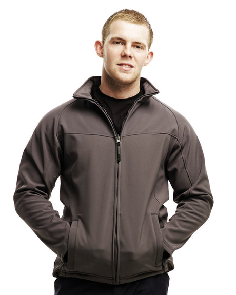 Regatta TRA642 Water Repellent Softshell Uproar Fleece Seal Grey