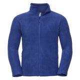 Russell 870M Men Full Zip Outdoor Fleece Jacket Royal Blue, Size - Large