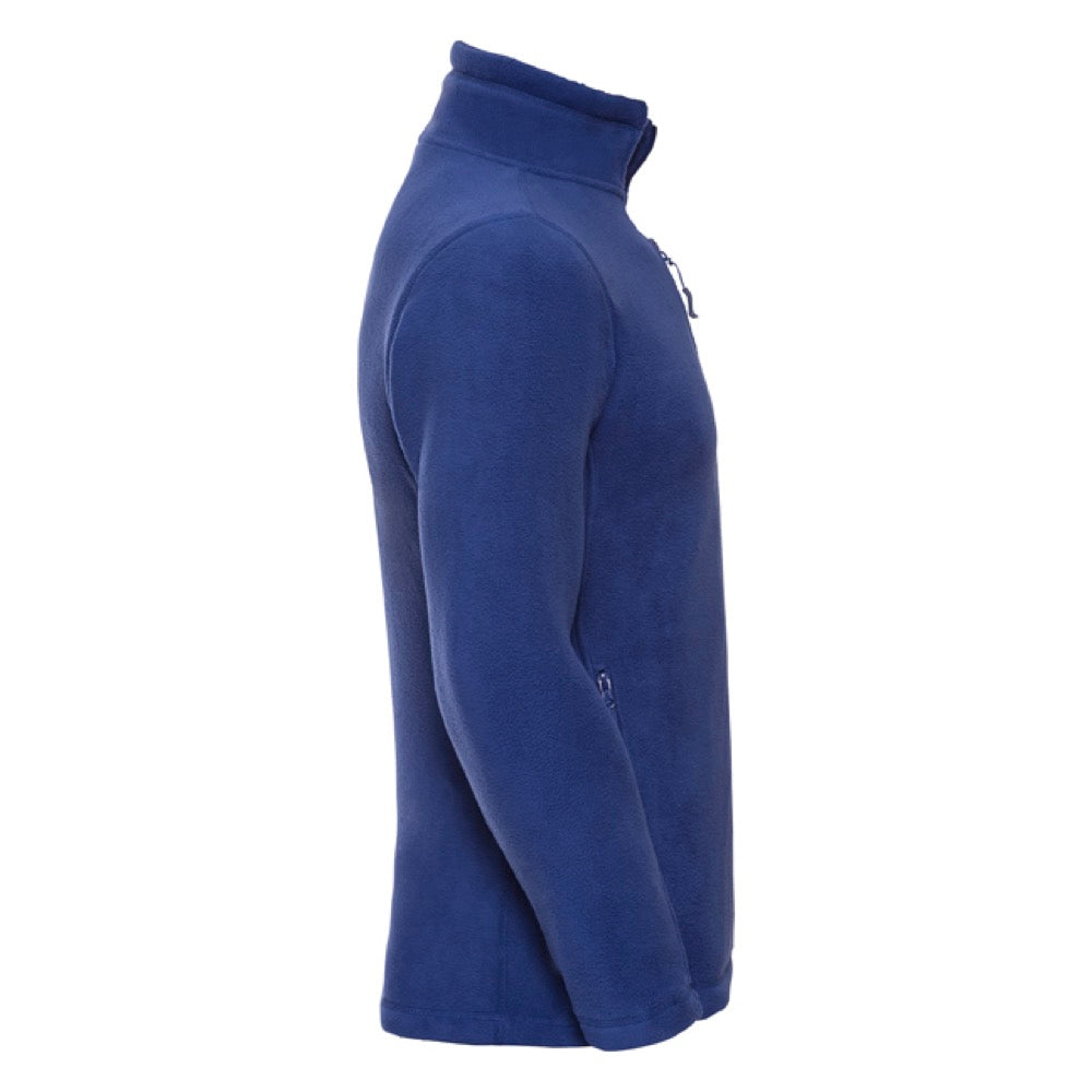 Russell 870M Men Full Zip Outdoor Fleece Jacket Royal Blue, Size - Large