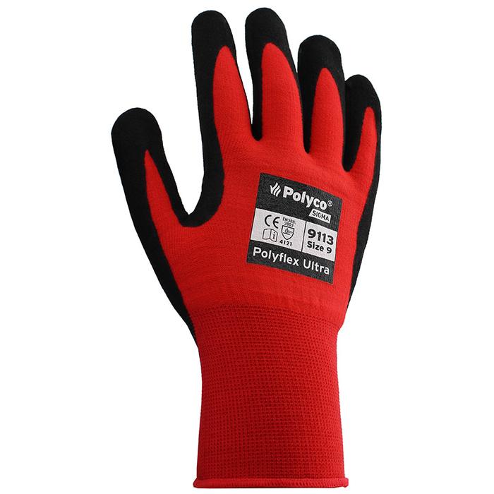 Polyco Polyflex® Ultra Men Work Gloves Nitrile & Polyurethane Coating