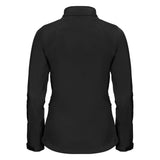 Russel 140F Ladies Three Layers Feminine Fit Softshell Jacket Black