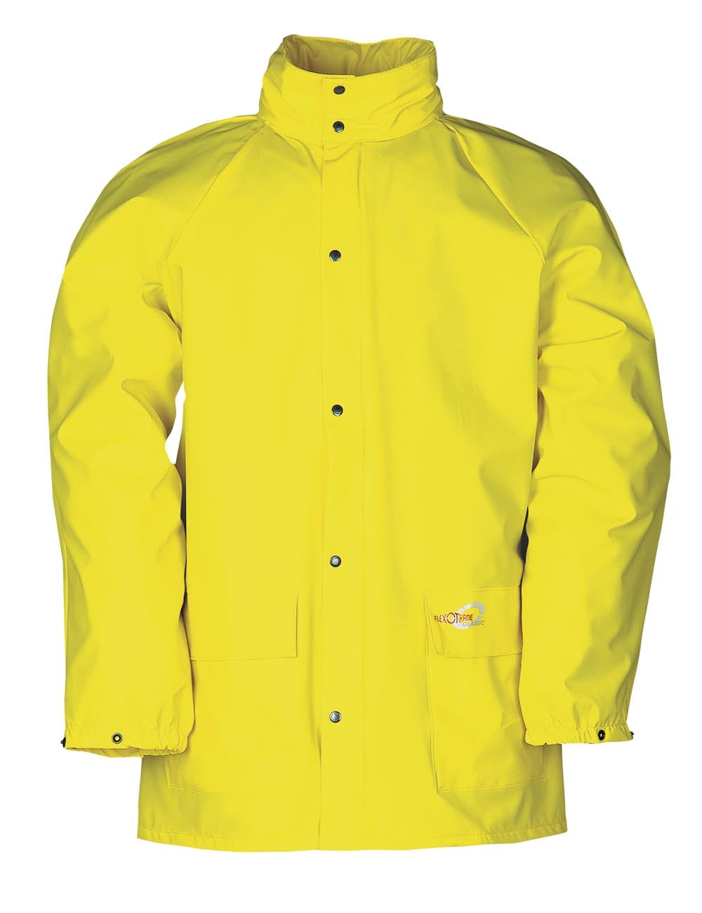 Sioen 4820 Dortmund Waterproof Flexotane Hooded Yellow Rain Jacket