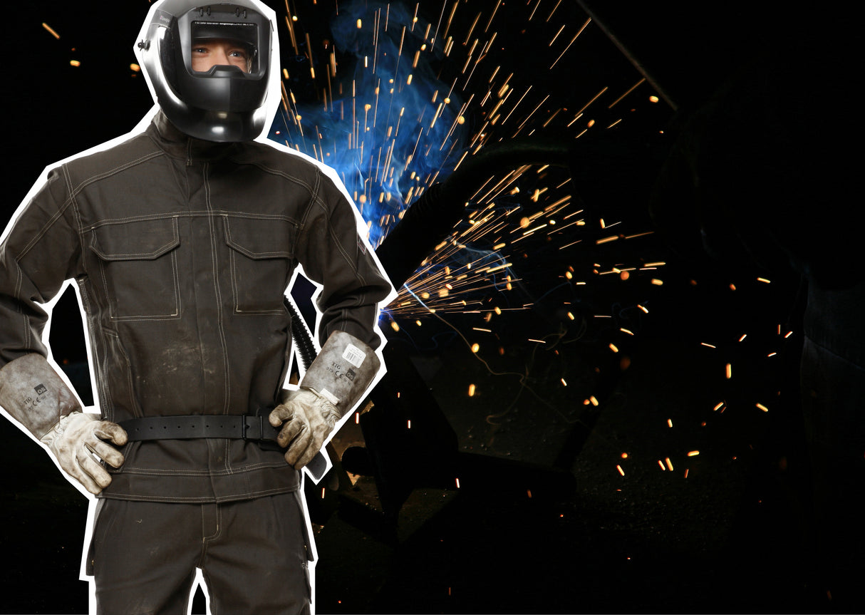 Mascot Visp Anti-static, Acid-protective and Flame Retardent PyroPro Work Jacket 06609-135-010, Size - Large