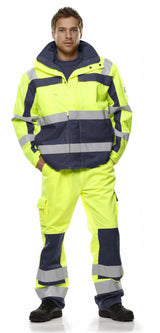 Mascot 7123-126 Timon Two Tones Quilted Lining Hi Vis Pilot Jacket, Size - Large