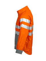 Projob 6401 Men Pilot Style Polycotton Orange Hi Vis Jacket, Size - Large