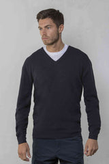 RTY Workwear RT20 Men V-Neck Sweater 100% Acrylic Navy