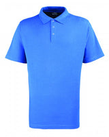 Premier PR610 Men Studs Polo Shirt Short Sleeve - Royal Blue