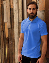 Premier PR610 Men Studs Polo Shirt Short Sleeve - Royal Blue