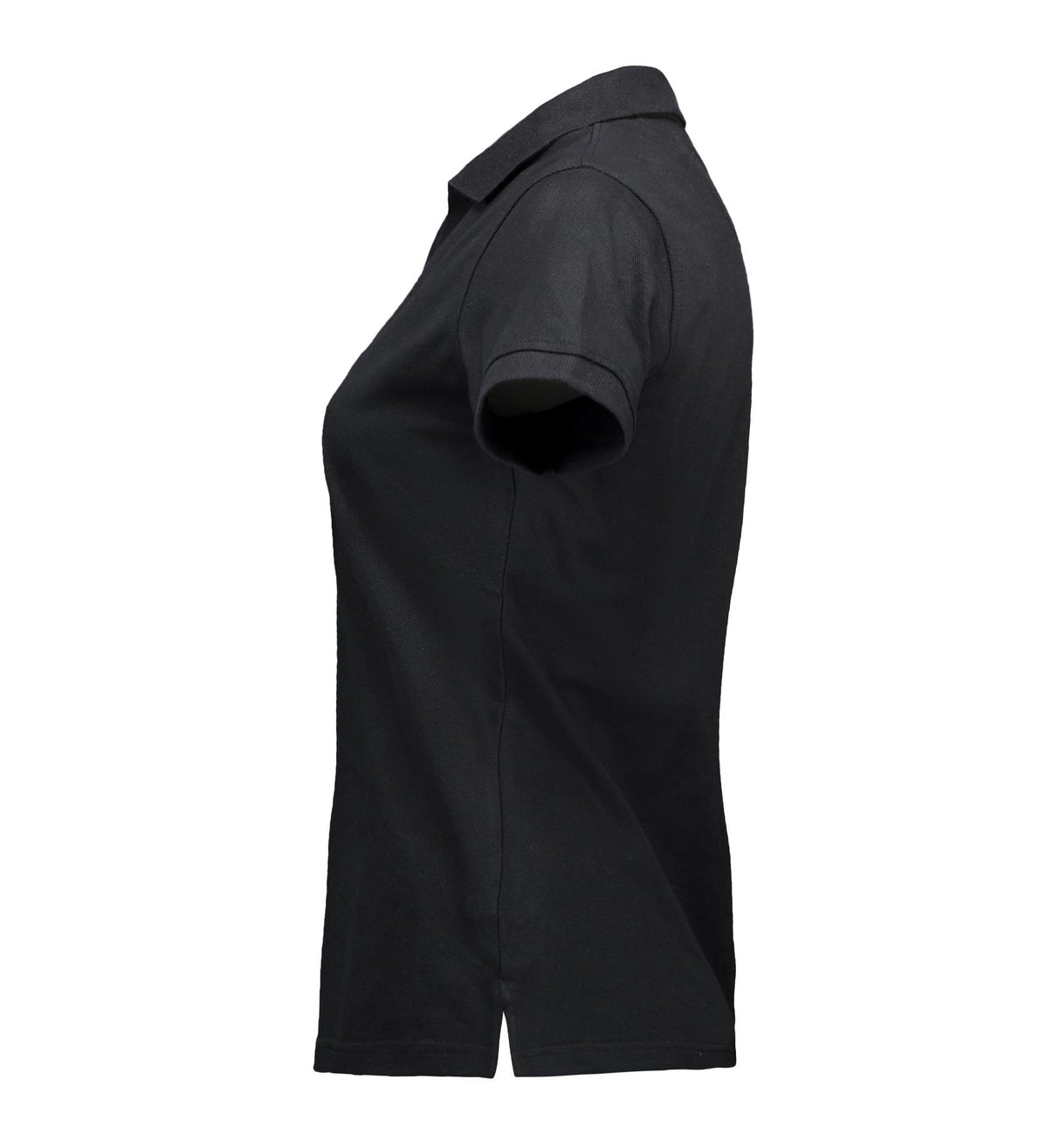 ID Identity 0561 Game Short Sleeve Black Ladies Polo Shirt, Size - M