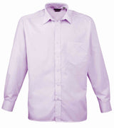 Premier PR200 Long Sleeve Poplin Polyester Cotton Shirt