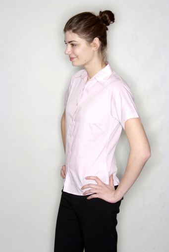 Premier PR302 Ladies Poplin Short Sleeve Blouse