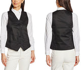 Premier PR621 Ladies Hospitality Waistcoat Polycotton Black