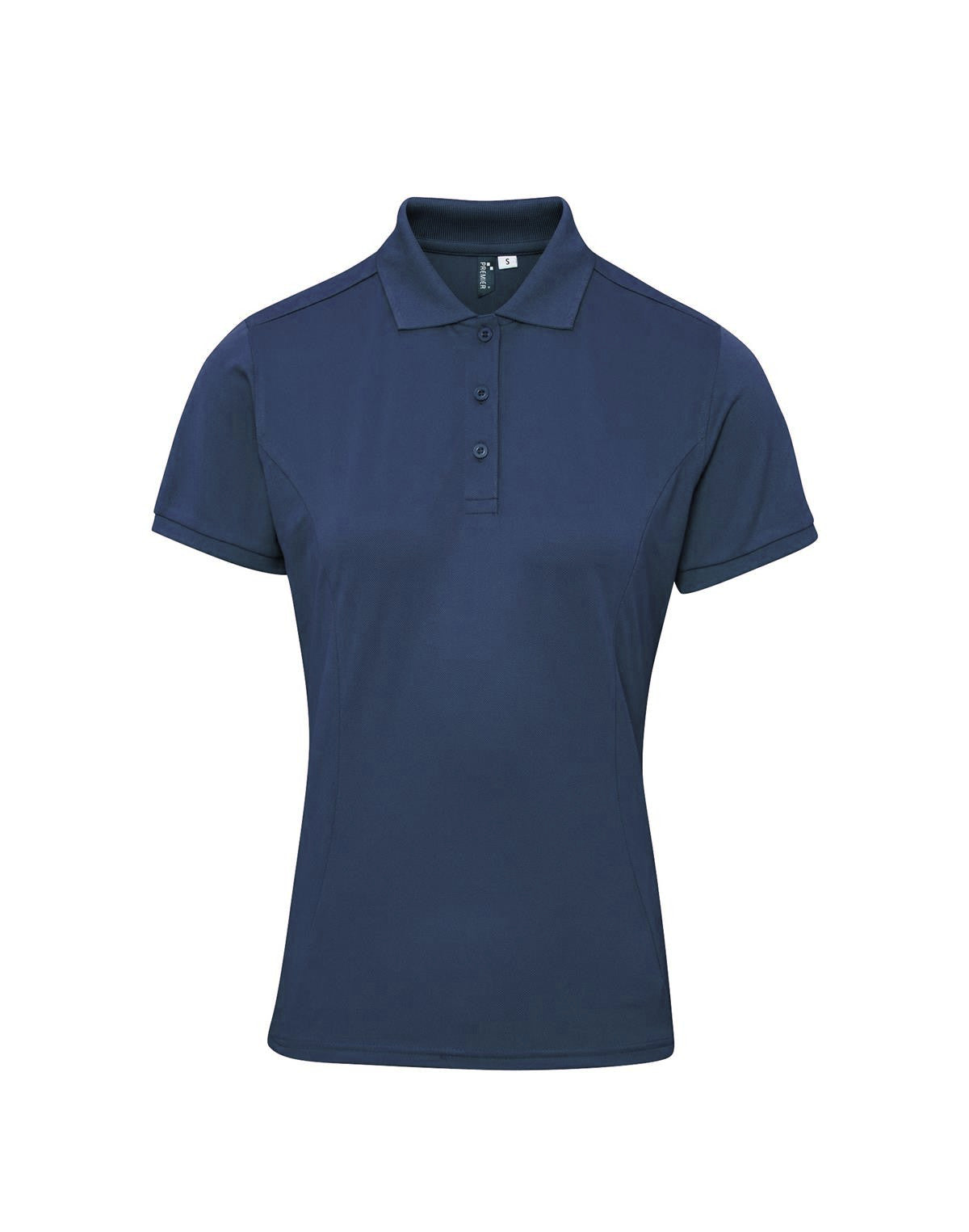 Premier PR632 Women's Coolchecker Plus Pique Polo - Coolplus Navy