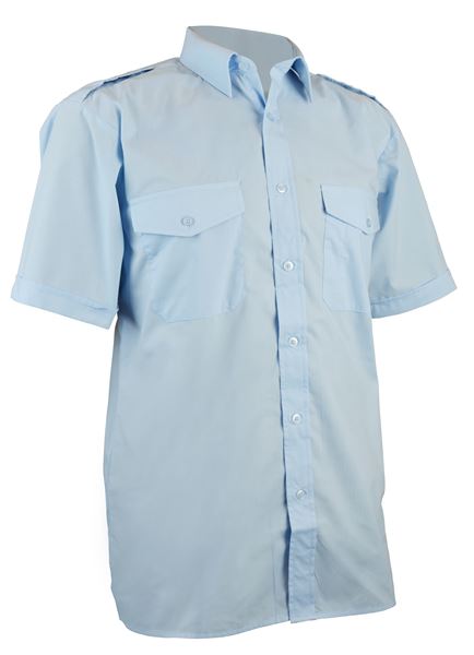 Orn JC2066 Essential Men Pilot Shirt Short Sleeve, Size - 17"