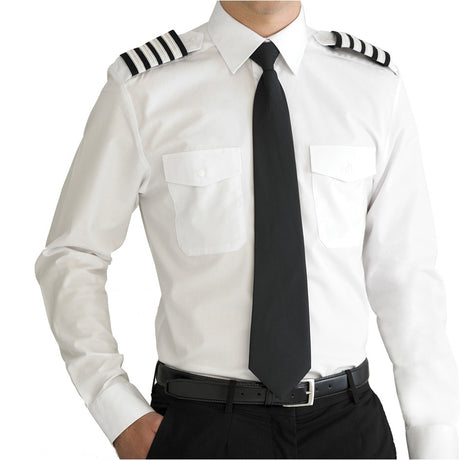 Orbit International CSH6 Men Pilot Shirt Long Sleeve White