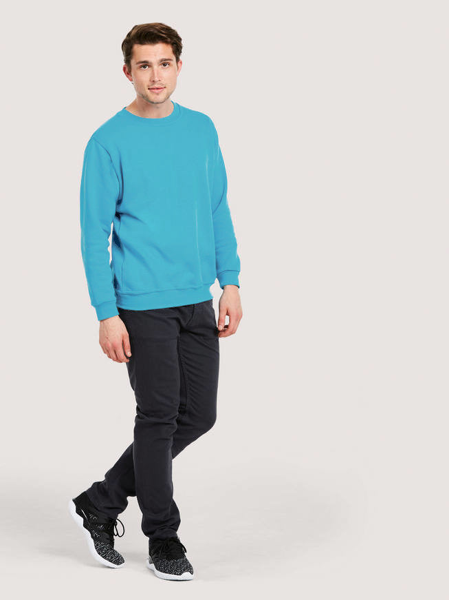 Uneek UC203 Men Polycotton Classic Sweatshirt Sky Blue