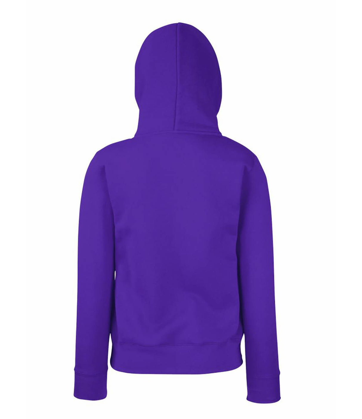 Fruit of the Loom SS801 Purple Lady Hooded Sweatshirt