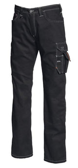 Tranemo 7720 Craftsman Pro Men Black Work Jeans, Size - 34 Short