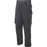 Castle Clothing 711 Pro Men Kneepad Work Trousers Grey